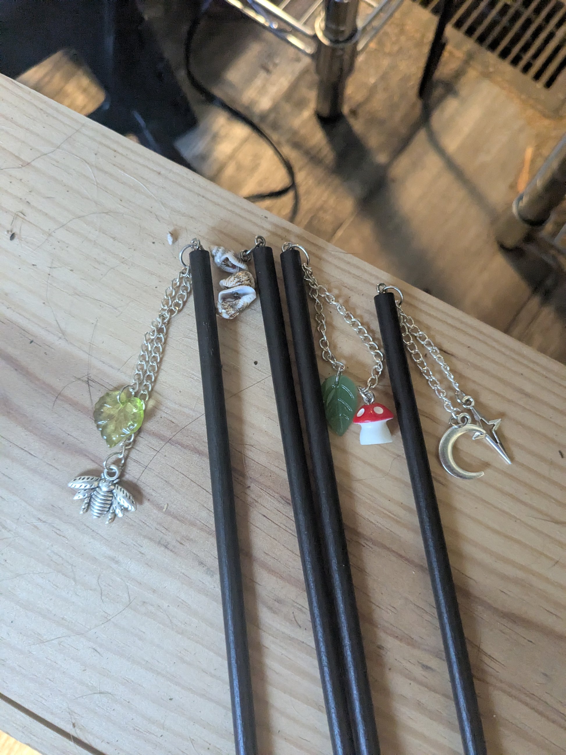 Wooden Hairsticks